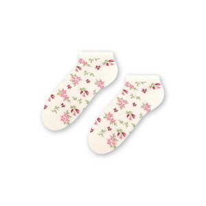Dámské kotníkové ponožky model 5785954 - Steven Barva: Růžová, Velikost: 35-37