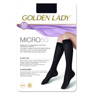 Dámské podkolenky Golden Lady Micro 50 den odstín hnědé univerzální