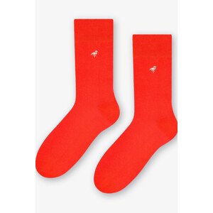 Pánské ponožky  oranžová/logo 4346 model 6184627 - More