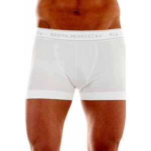 Pánské boxerky model 6347493 white - Brubeck Barva: Bílá, Velikost: S