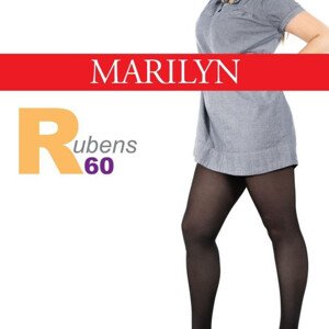 Punčochové kalhoty model 6384810 60 DEN  čokoládová 2S - MARILYN