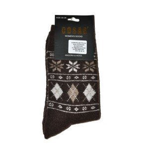 Dámske ponožky Ulpio Cosas BDP-016 Angora grafit 35-38