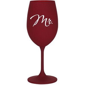 MR. - bordo sklenice na víno 350 ml
