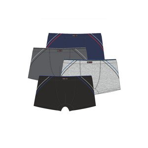 Hladké pánske boxerky Redo M-5XL směs barev 3xl