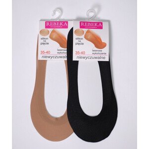 Dámské ponožky baleríny model 7461868 - Rebeka Barva: Béžová, Velikost: 40-42