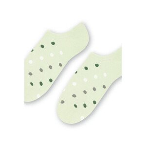 Dámské nízké ponožky 021 Barva: zelená, Velikost: 35-37