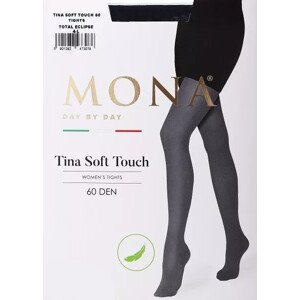 Dámské punčochové kalhoty Mona Tina Soft Touch 60 den 2-4 černá káva 2-S