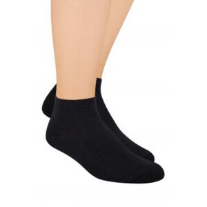Pánské vzorované ponožky model 15020926 černá 4446 - Steven