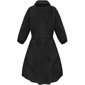 Černé dámské šaty s kapsami model 6761736 - INPRESS Barva: černá, Velikost: XS (34)
