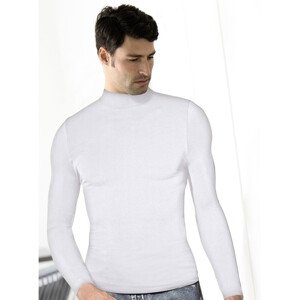 Pánske bezšvové tričko lupetto manica lunga Intimidea Farba: Bílá, velikost S/M