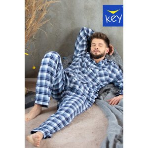 Pánske pyžamo MNS 426 B23 Modrá L