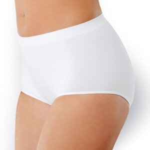 Kalhotky s vyšším pasem bezešvé model 13725071 Barva: Bílá, Velikost: XXL - Intimidea