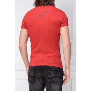 Pánské tričko  červená  model 15777466 - Emporio Armani Velikost: L, Barvy: červená