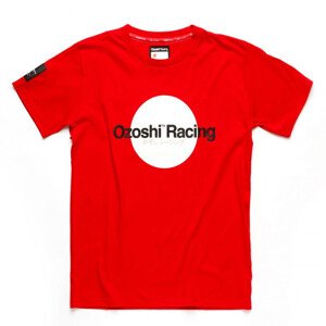Pánské tričko Ozoshi Yoshito M košile červená O20TSRACE005 L