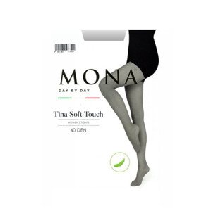 Dámské punčochové kalhoty Mona Tina Soft Touch 40 den 5-XL perník 5-XL