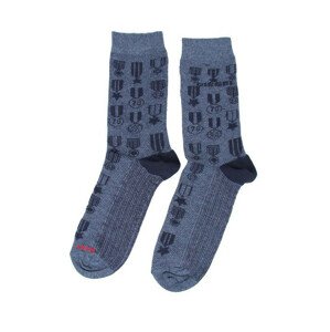 Pánske ponožky 00S6U0-0SAJW - Diesel L/43-46 tmavo modrá