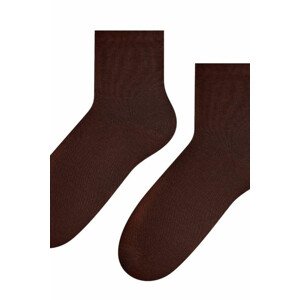 Dámské ponožky 037 brown - Steven Hnědá 38/40