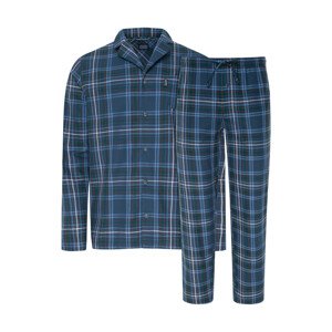 Pánské pyžamo model 17069610  XL modrozelená kontrola - Jockey