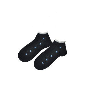 Dámské ponožky 04 model 17098119 copánky černá Univerzální - Magnetis