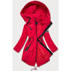 červená dámská bunda se kapsami Červená XXL (44) model 17159693 - Miss TiTi