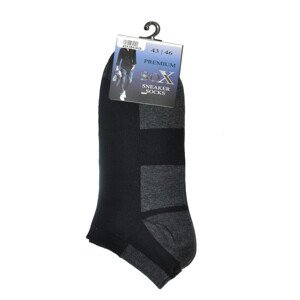 Pánské ponožky model 17164381 Premium Sneaker černá 4346 - WiK