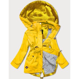 Žlutá dámská bunda parka model 17214370 Žlutá L (40) - CANADA Mountain