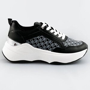 Černé dámské sportovní boty model 17280978 černá XL (42) - Mix Feel