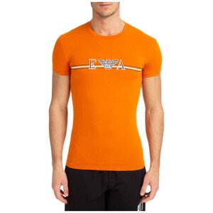 Pánské triko krátký rukáv    L oranžová model 17296096 - Emporio Armani