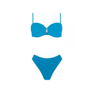 Dámské dvoudílné plavky model 17228276 11  světle modrá 65/B - Self