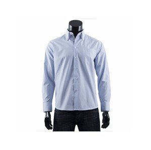 Pánská košile s proužkem s   Gemini L světle modrá s bílou model 17427689 - FPrice