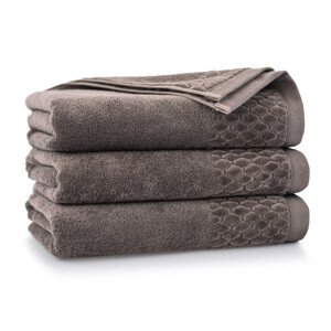Sada ručníků model 17450149 Ab Taupe 30x50/50x100/70x140 - Zwoltex