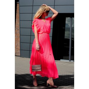 Šaty model 17571329 Neon Pink  jedna velikost - Merribel