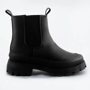 Černé dámské boty model 17605962 černá L (40) - Mix Feel