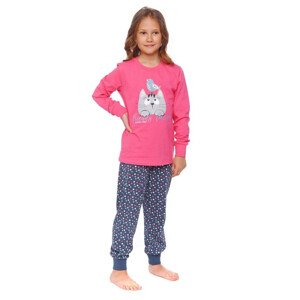 Dívčí pyžamo  růžové 110/116 model 17632783 - DN Nightwear