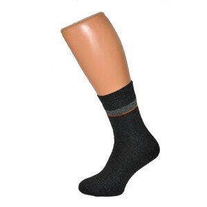 Pánské ponožky model 17679150 Outdoor Thermo černá 3942 - WiK