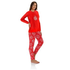Dámské pyžamo model 17730599 Červená XL - Sesto Senso