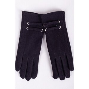 Dámské rukavice model 17782034 černá 24 cm - YO CLUB