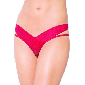 Erotické kalhotky model 17846423 red  Červená M/L - SOFTLINE COLLECTION