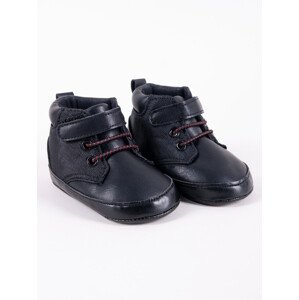 Dětské chlapecké boty model 17945721 Black 06 měsíců - Yoclub
