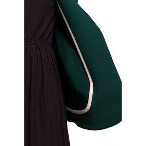 Blejzr s kapucí z úpletu tmavě zelený EU M model 18002798 - BE