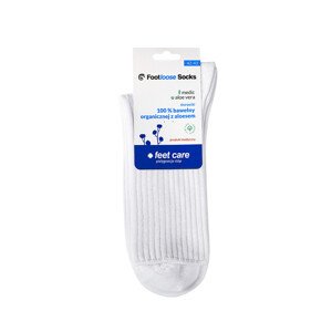 Ponožky bavlněné s model 18088545 bílé 42/43 - Bratex