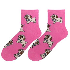 Ponožky model 18088675 Pink 36/38 - Bratex