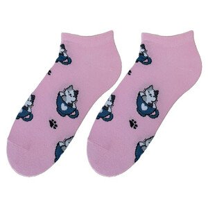 Ponožky model 18088693 Pink 36/38 - Bratex