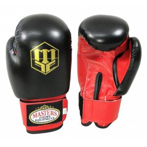 Boxerské rukavice    černá a červená + 12 oz model 18131436 - Masters