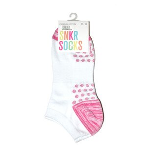 Dámské ponožky WiK 36415 Snkr Socks 35-42 bílá 35-38