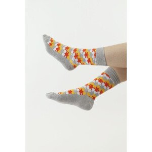 Veselé ponožky šedé model 18336593 - Moraj Barva: šedá, Velikost: 39/42
