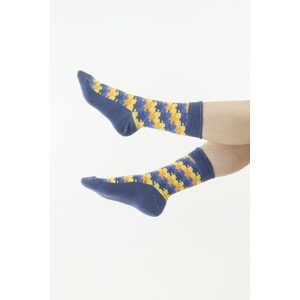 Veselé ponožky modré model 18336599 - Moraj Barva: modrá, Velikost: 39/42