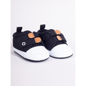 Yoclub Dětské chlapecké boty OBO-0208C-3400 Black 6-12 měsíců