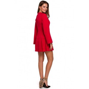 model 18365267 Mini dámské šaty červené - Makover Velikost: L, Barvy: červená