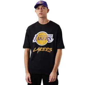 Pánské tričko NBA Los Angeles Lakers Script Mesh Tee M 60284737 - New Era S